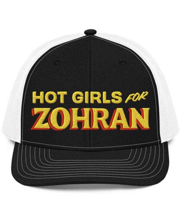 Hot Girls For Zohran Snapback Trucker Cap