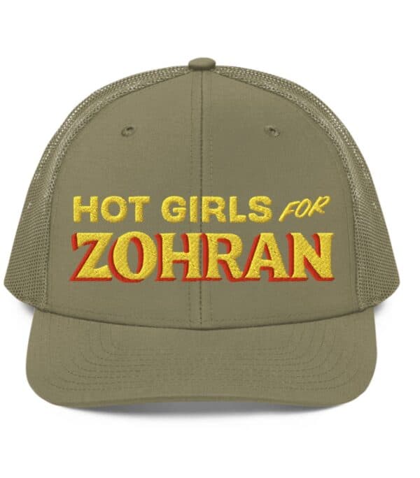 Hot Girls For Zohran Snapback Trucker Cap