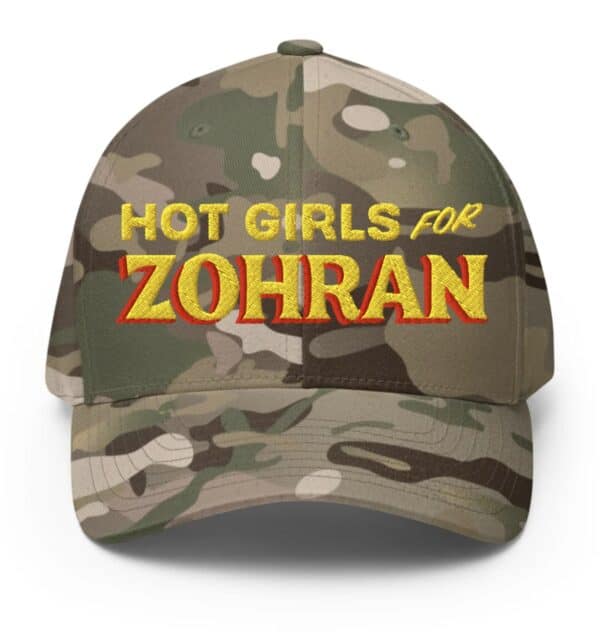 Hot Girls For Zohran Structured Twill Cap
