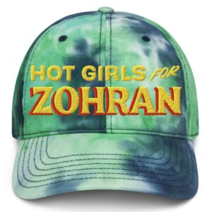 Hot Girls For Zohran Tie dye hat