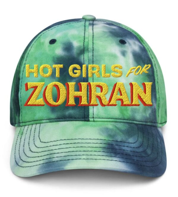 Hot Girls For Zohran Tie dye hat