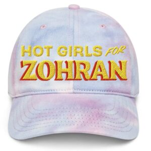 Hot Girls For Zohran Tie dye hat