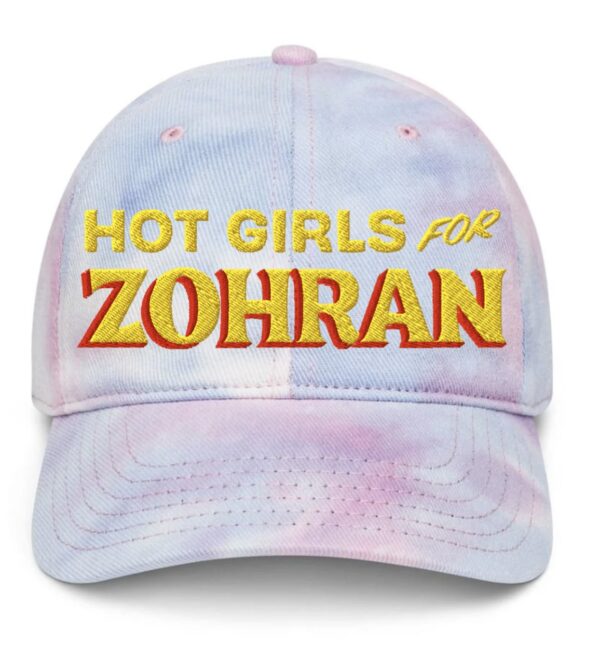 Hot Girls For Zohran Tie dye hat