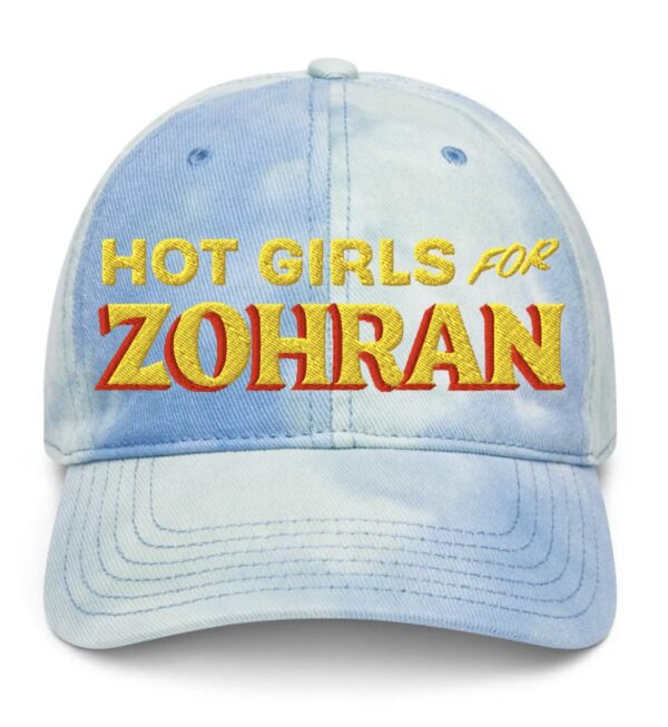 Hot Girls For Zohran Tie dye hat