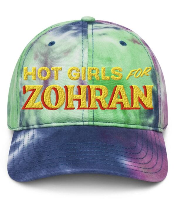 Hot Girls For Zohran Tie dye hat