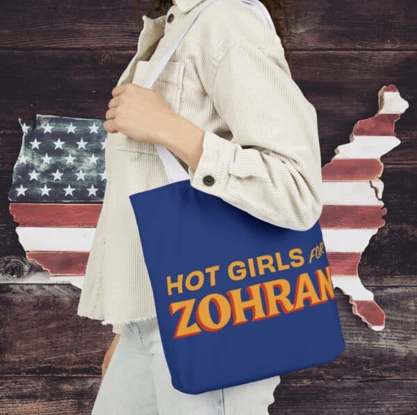 Hot Girls For Zohran Tote Bag