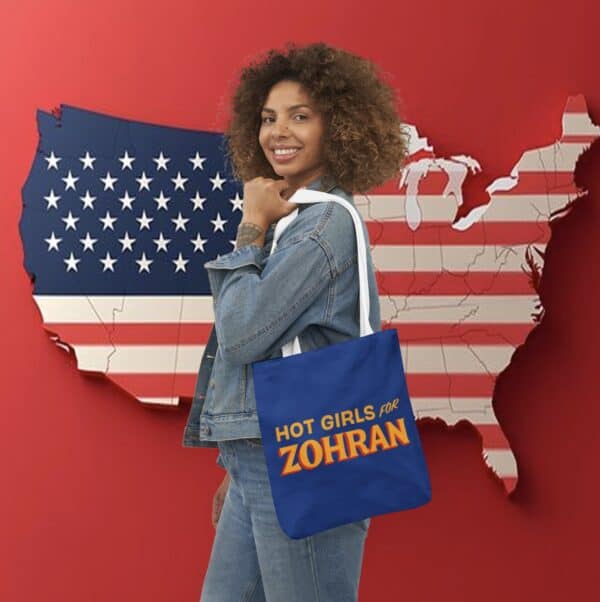 Hot Girls For Zohran Tote Bag