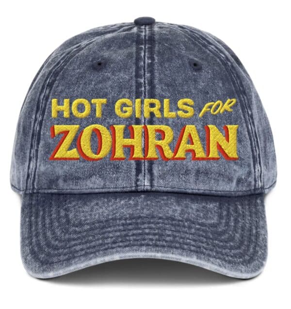 Hot Girls For Zohran Vintage Hat