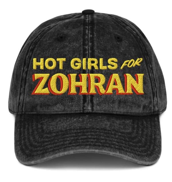 Hot Girls For Zohran Vintage Hat