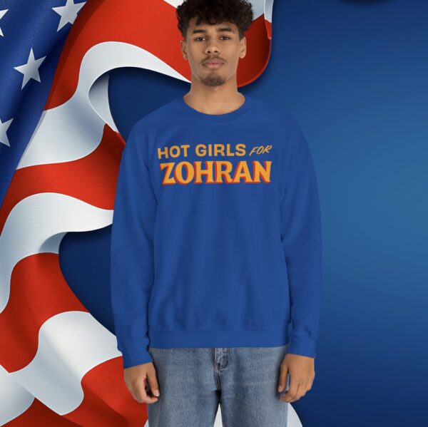 Hot Girls for Zohran Crewneck Sweatshirt