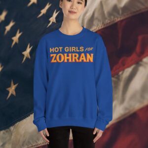 Hot Girls for Zohran Crewneck Sweatshirt