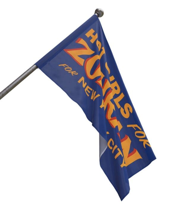 Hot Girls for Zohran For New York City Flags