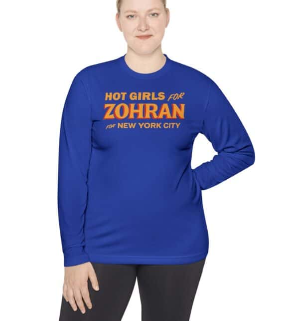 Hot Girls for Zohran For New York City Long Sleeve T-Shirt