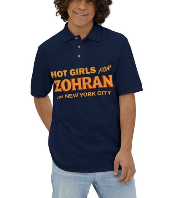 Hot Girls for Zohran For New York City Polo T-Shirt