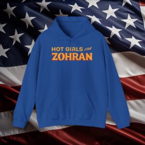 Hot Girls for Zohran Hoodie