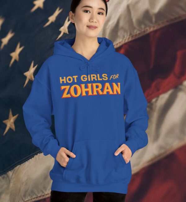 Hot Girls for Zohran Hoodie