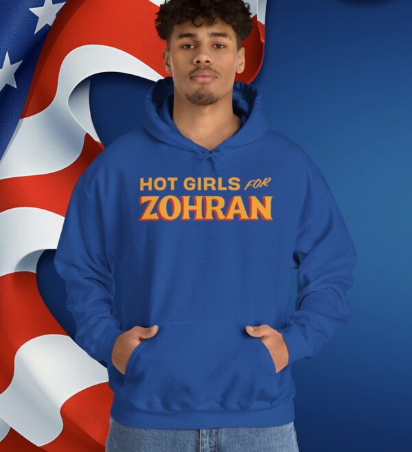 Hot Girls for Zohran Hoodie
