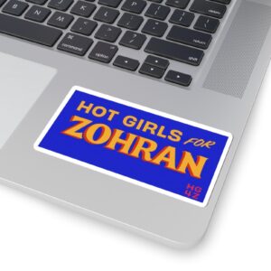 Hot Girls for Zohran Sticker