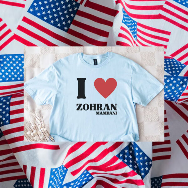 I-Love-Zohran-Mamdani-Campaign-Support-T-Shirt