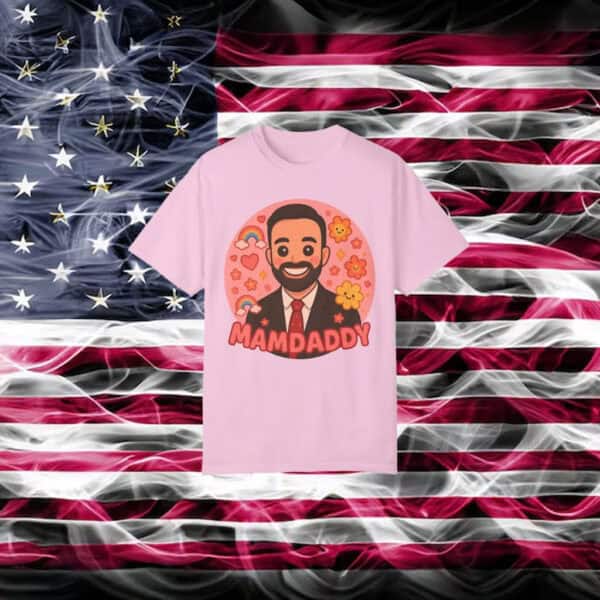 MAMDADDY-Cute-Cartoon-Zohran-Mamdani-Campaign-T-Shirts