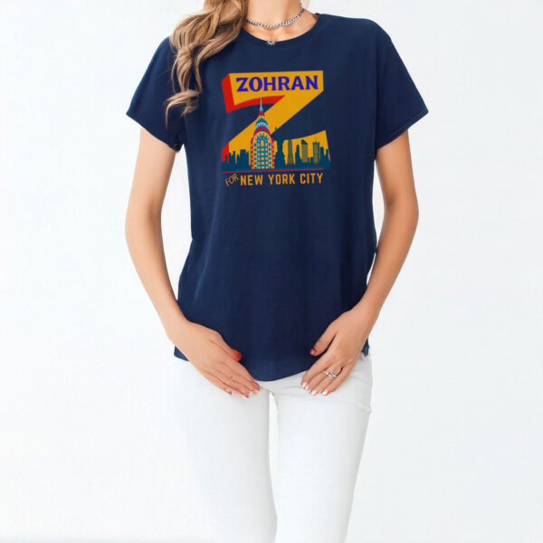 Mayor Mamdani 2025 - NYC’s First Muslim Mayor - Vote Zohran Rank Zohran Shirt