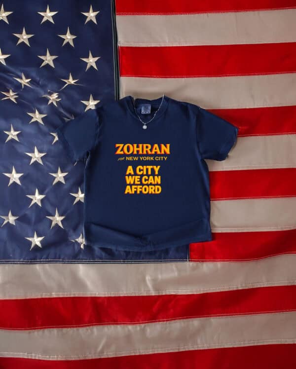 Mayor Mamdani 2025 - NYC’s First Muslim Mayor - Vote Zohran Rank Zohran T-Shirt