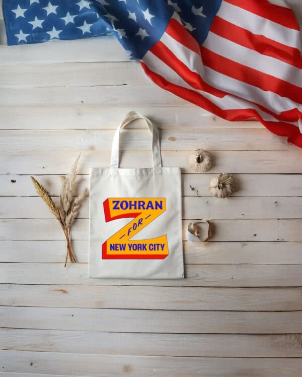 Mayor Mamdani 2025 tote bag - NYC’s Muslim Mayor - Vote Zohran Rank Zohran