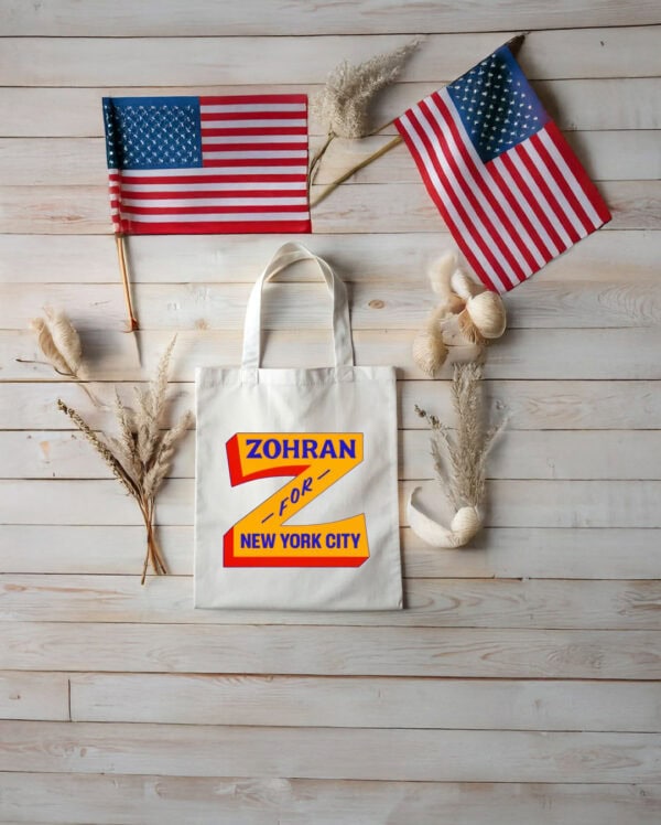 Mayor Mamdani 2025 tote bag - NYC’s Muslim Mayor - Vote Zohran Rank Zohran