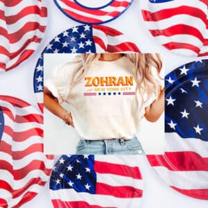 New-York-City-Support,-Hot-Girls-for-Zohran-2025-Campaign-T-Shirt-us