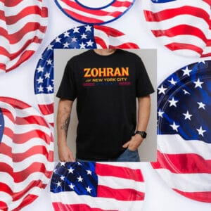 New-York-City-Support,-Hot-Girls-for-Zohran-2025-Campaign-T-Shirt-usa