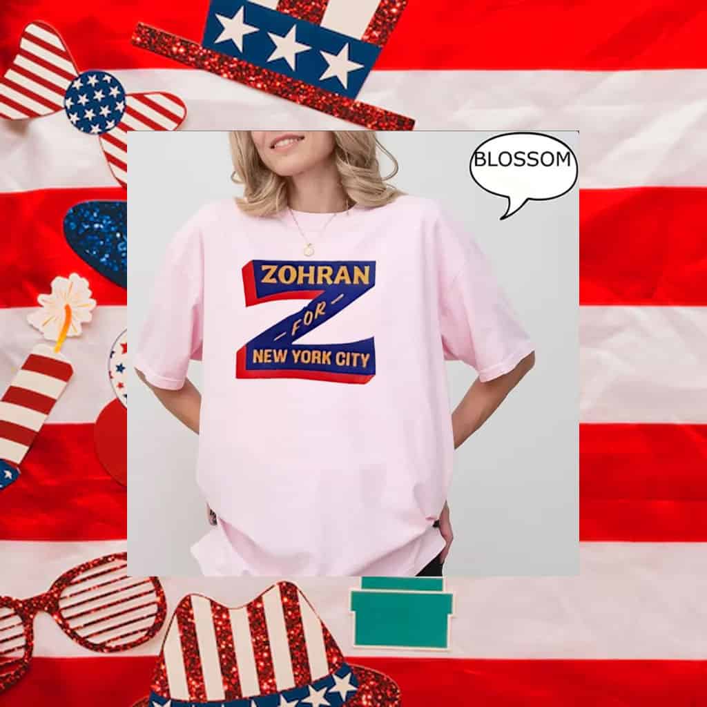 New-York-City-Support,-Zohran-Mamdani-2025-Mayor-Campaign-T-Shirt