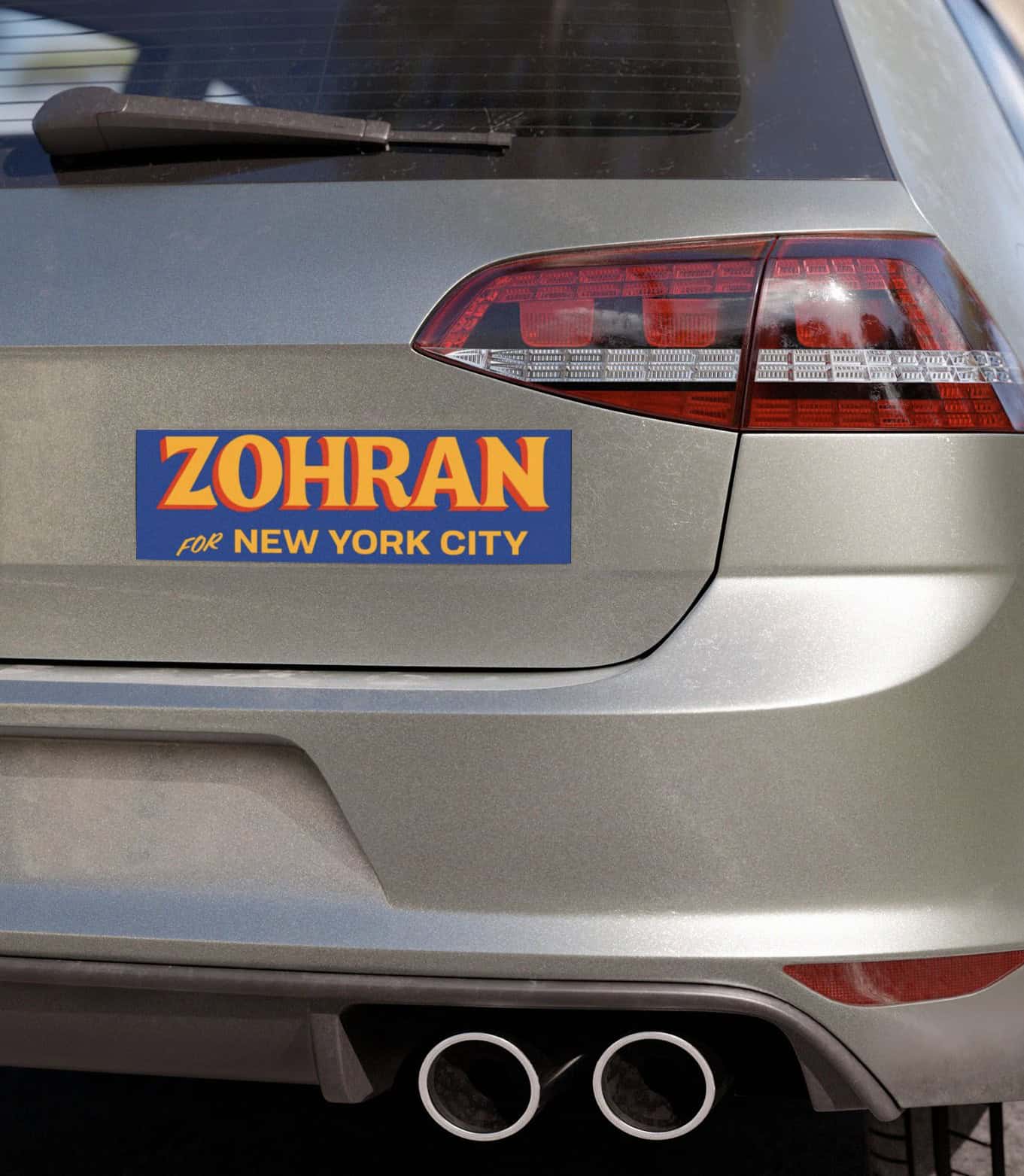 Zohran For New York City Car Magnet