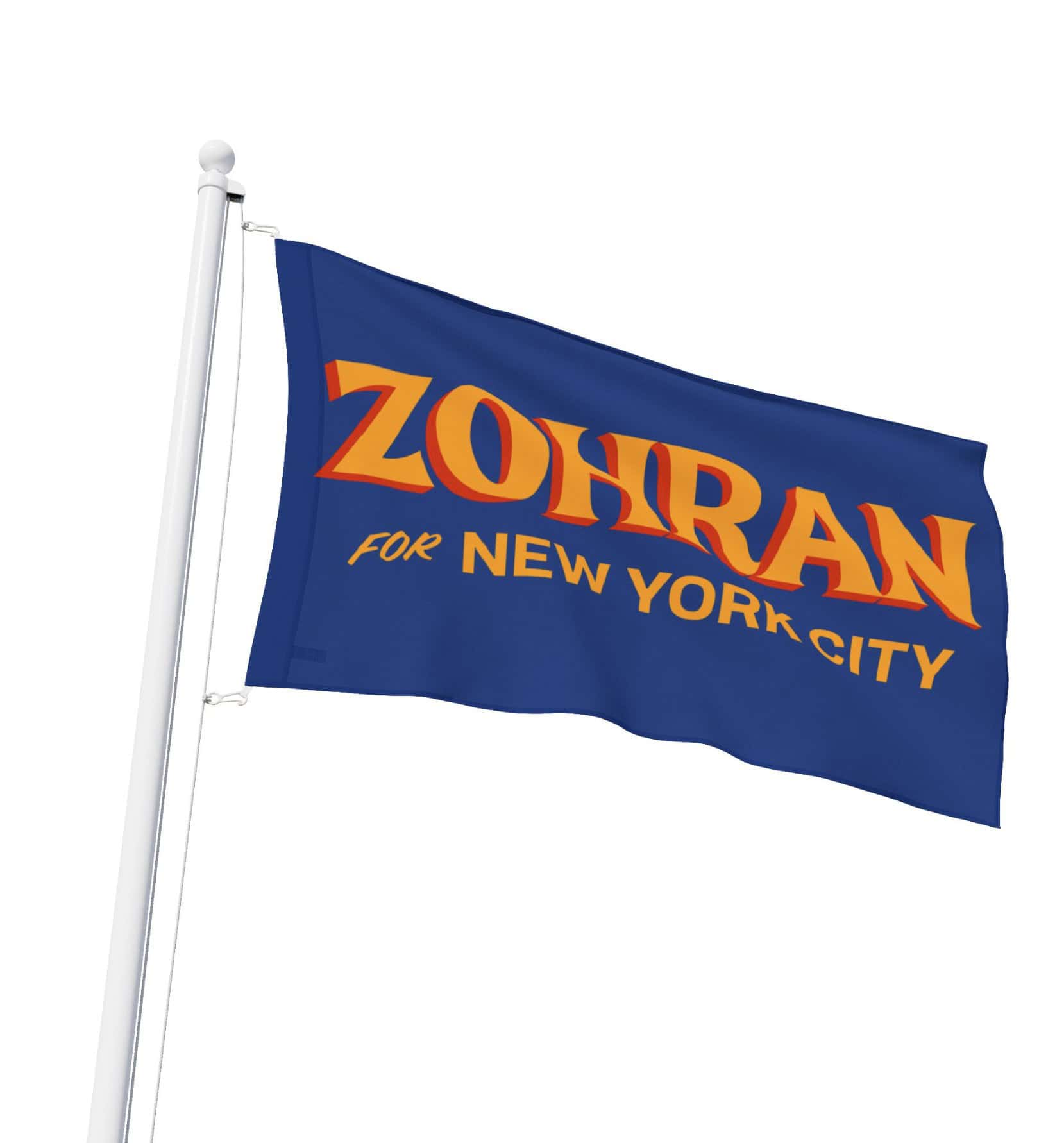 Zohran For New York City Flag
