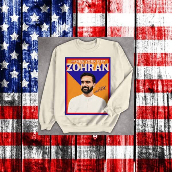Zohran-Hot-Girls-For-New-York-Vintage-Campaign-T-Shirt-american
