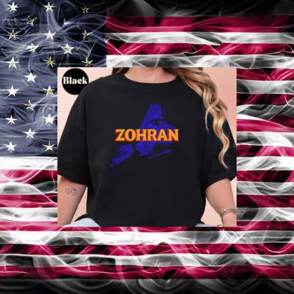 Zohran-Mamdani-NYC-Map-Political-Campaign-T-Shirts
