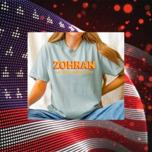 Zohran-Mamdani-NYC’s-First-Muslim-Mayor-Campaign-T-Shirt