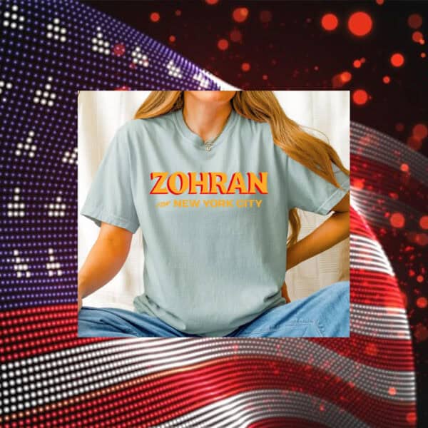 Zohran-Mamdani-NYC’s-First-Muslim-Mayor-Campaign-T-Shirt