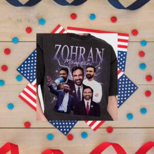 Zohran-Mamdani-Retro-Vintage-90’s-Style-Campaign-T-Shirts