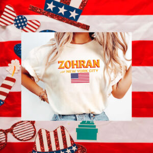 Zohran-Mamdani-for-New-York-City-Campaign-T-Shirt-with-USA-Flag-usa