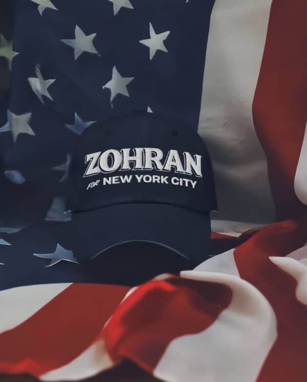 Zohran for New York City Hat – Embroidered Dad Cap