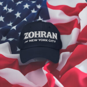 Zohran for New York City Hat – Embroidered Dad Cap