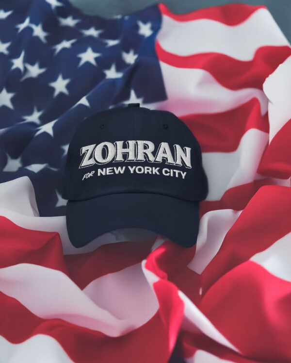 Zohran for New York City Hat – Embroidered Dad Cap