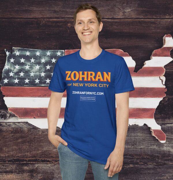 Zohran for New York City T-Shirt – NYC’s First Muslim Mayor Campaign