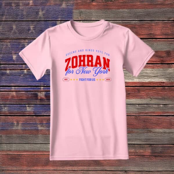 Bold NYC Streetwear Graphic T-Shirt, Zohran for New York Shirt