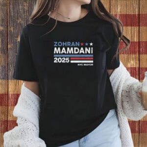 Classic Campaign Style Tee Zohran Mamdani for NYC Mayor 2025 Shirt