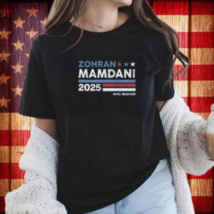 Classic Campaign Style Tee Zohran Mamdani for NYC Mayor 2025 Shirt