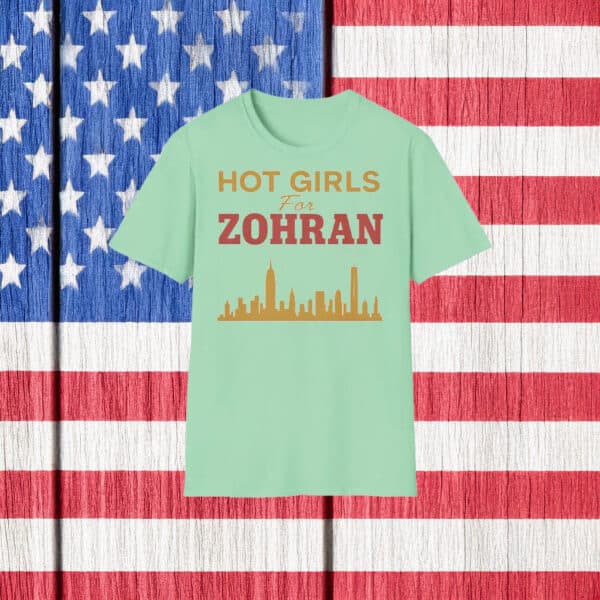 Funny NYC Skyline Tee, Hot Boys for Zohran Shirt