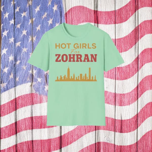Funny NYC Skyline Tee, Hot Boys for Zohran Shirt