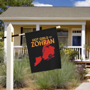 Hot Girls For Zohran Garden Flag – Zohran for New York City – Vote Zohran 2025 Flag