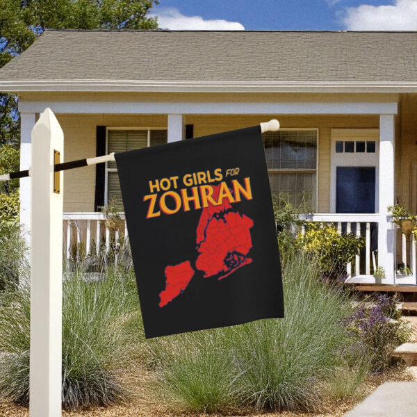 Hot Girls For Zohran Garden Flag – Zohran for New York City – Vote Zohran 2025 Flag